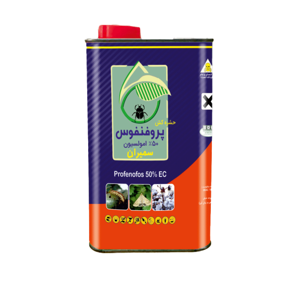 حشره‌کش پروفنوفوس ۵۰٪ EC سمیران، بطری ۱ لیتر